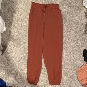 Rust Jogger Pants